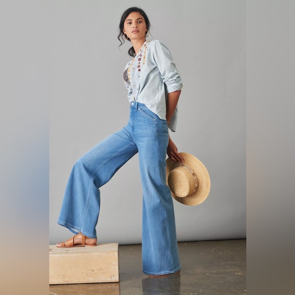 Anthropologie Denim - Anthropologie | Pilcro Ultra High-Rise Relaxed Flare Jeans